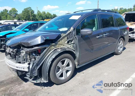 2020 Honda Odyssey Ex-L/Ex-L W/Navi Res z USA, uszkodzony, nr VIN 5FNRL6H78LB067759